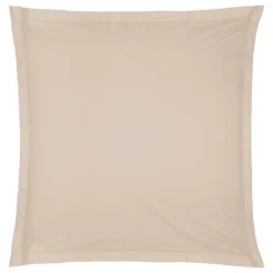 Funda beige para almohada 63x63cm