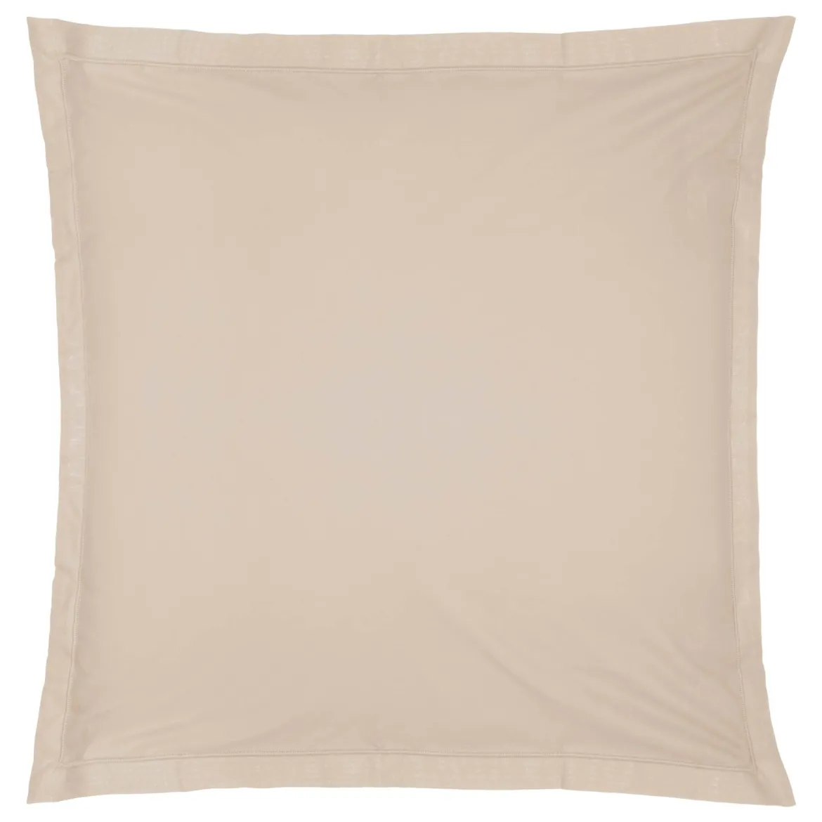 Funda beige para almohada 63x63cm