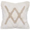 Funda De Almohada Tuft Marfil 40x40cm