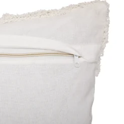 Funda De Almohada Tuft Marfil 40x40cm
