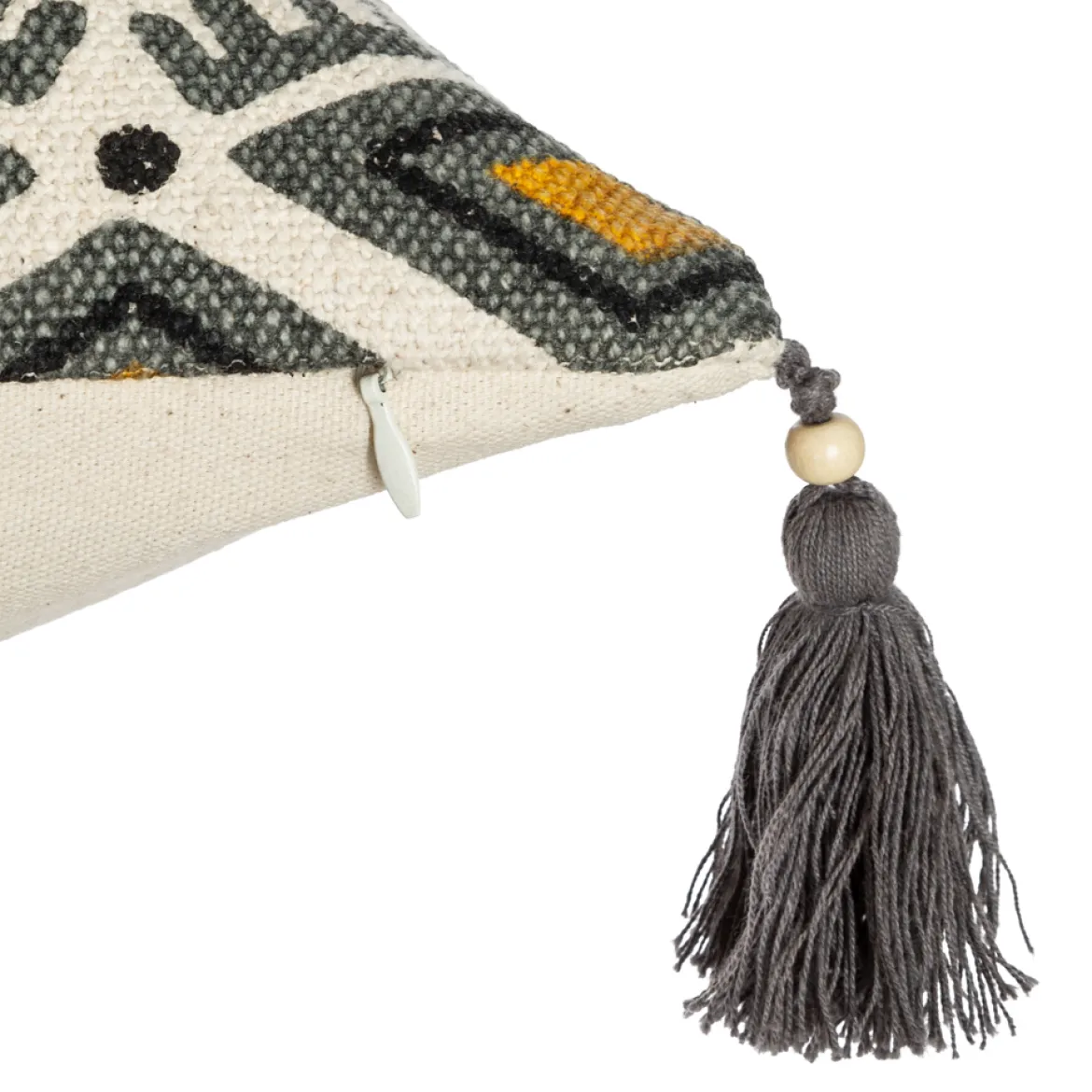 Funda De Cojín Con Decoración Azteca
