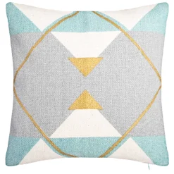 Funda De Cojín Decoración Geom. 40x40Cm