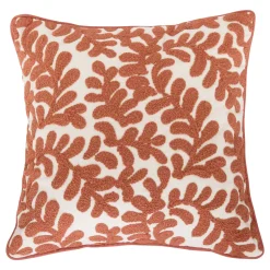 Funda de cojín SIENNA terracota 40x40cm