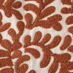 Funda de cojín SIENNA terracota 40x40cm