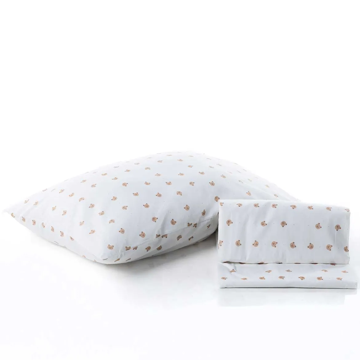 Funda nórdica con funda blanca de algodón 140x200