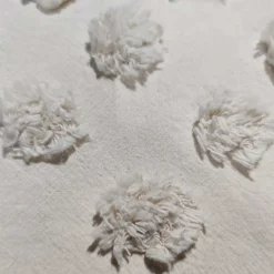 Funda nórdica y 2 fundas de almohada TUFT marfil