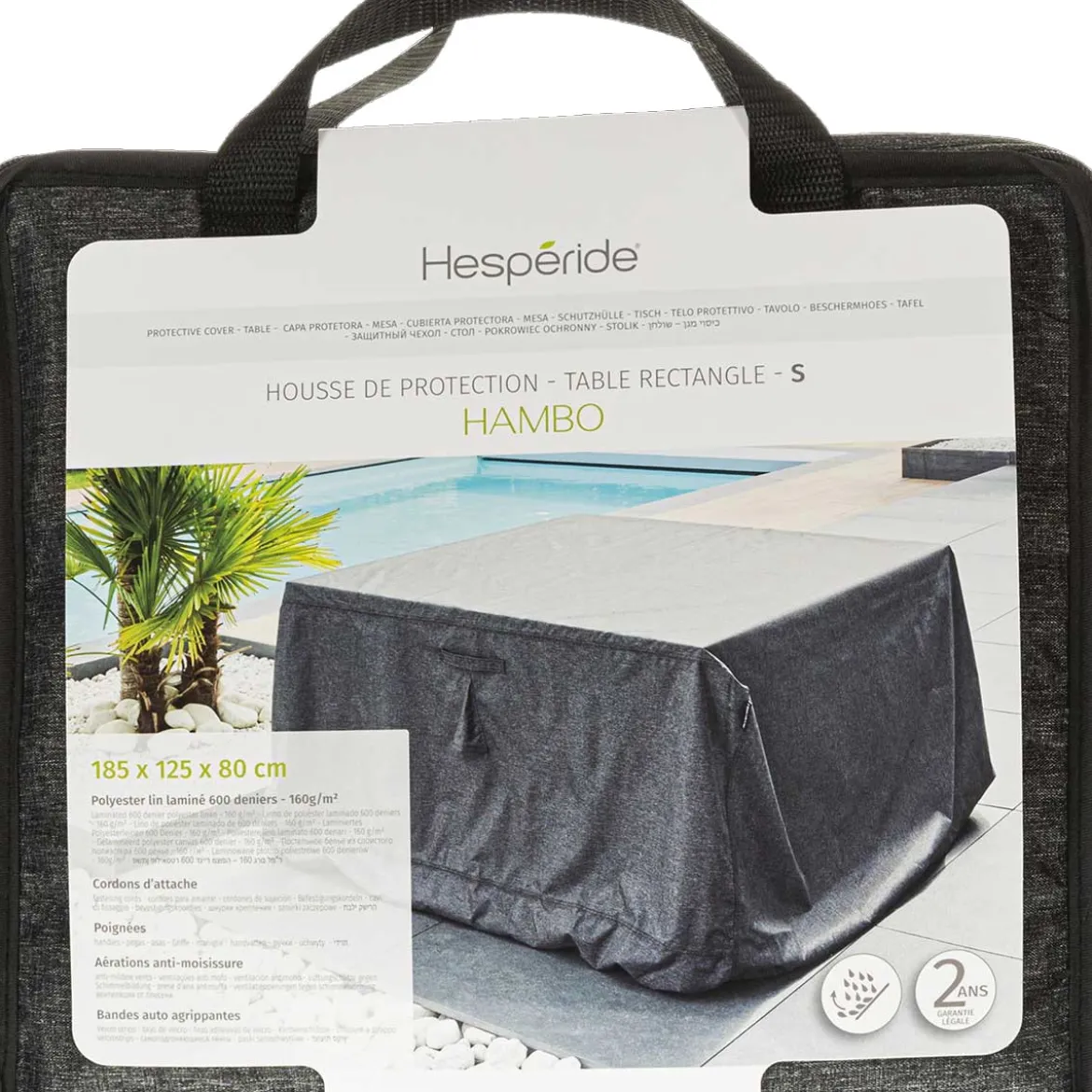 Funda protectora para mesa rectangular S