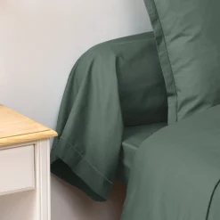Funda Verde Para Almohada 85x185cm