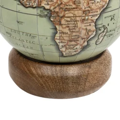 Globo terráqueo decorativo BE VINTAGE de madera