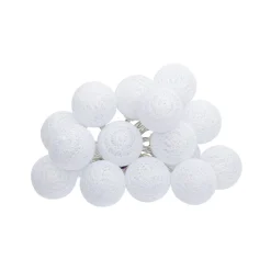 Guirnalda bolas led blancas