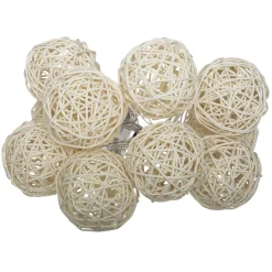 Guirnalda De 10 Bolas Led 6Cm
