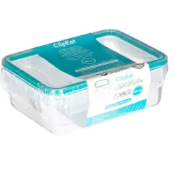 Hermético de plástico CLIPEAT 490ml