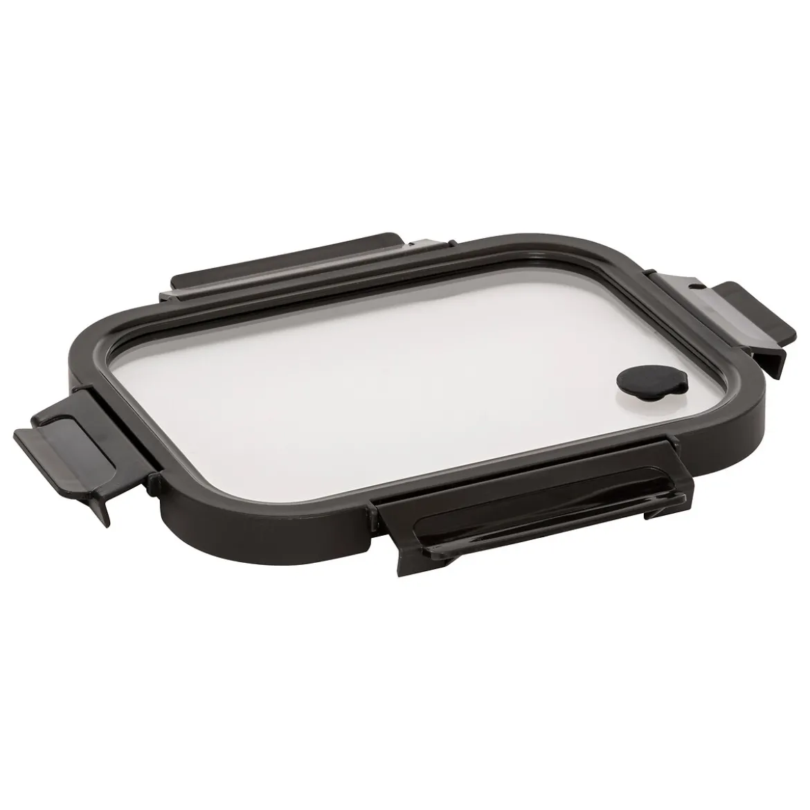 Hermético rectangular CLIPEAT de vidrio 1.8L