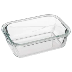 Hermético Rectangular Vidrio 0.5L