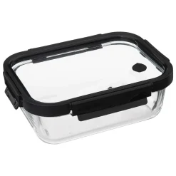 Hermético Rectangular Vidrio 1.3L