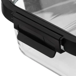 Hermético Rectangular Vidrio 1.3L
