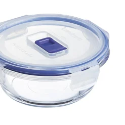 Hermético Redondo C/Tapa Azul 67Cl