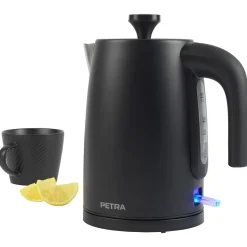 Hervidor Petra Negro Mate