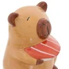 Hucha capibara marrón 15cm