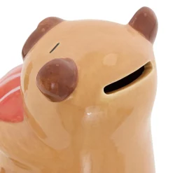 Hucha capibara marrón 15cm