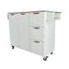 Isla de cocina DOMUS marfil extensible