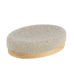 Jabonera de baño efecto malla natural