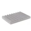 Jabonera de baño gris