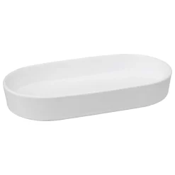 Jabonera De Cerámica Cocon Blanca