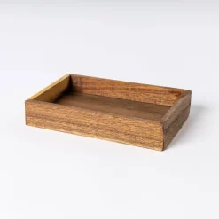 Jabonera de madera acacia