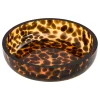 Jabonera DOTTY marrón D11cm
