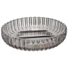Jabonera GLASS gris de vidrio