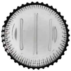 Jabonera GLASS gris de vidrio