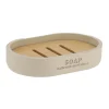 Jabonera wc poliresina beige