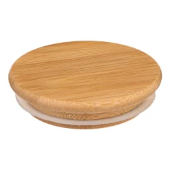 Jarra Chila De Vidrio C/Tapa Bambú 1.5L