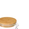 Jarra redonda con tapa bambú 1.2L