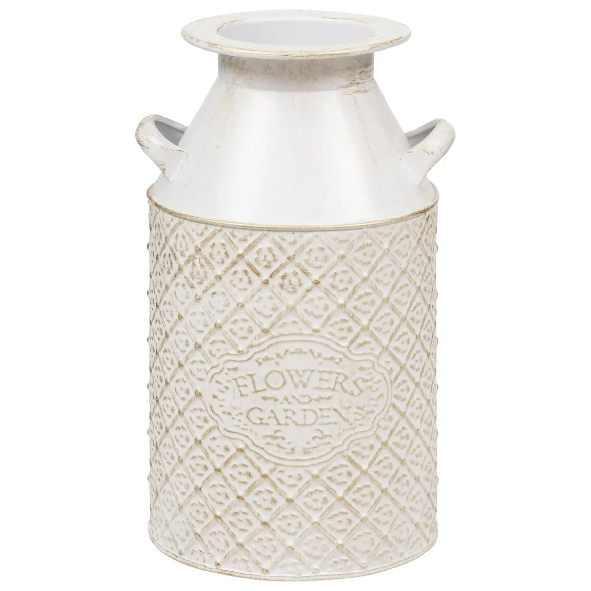 Jarra TINO de metal blanco 31.5cm