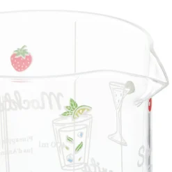 Jarra transparente de vidrio 1.5L