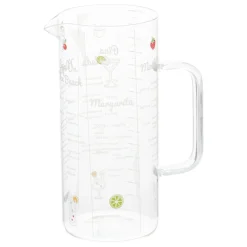 Jarra transparente de vidrio 1.5L