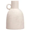 Jarrón blanco de cerámica 25.5cm