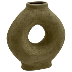 Jarrón BREA verde 23cm