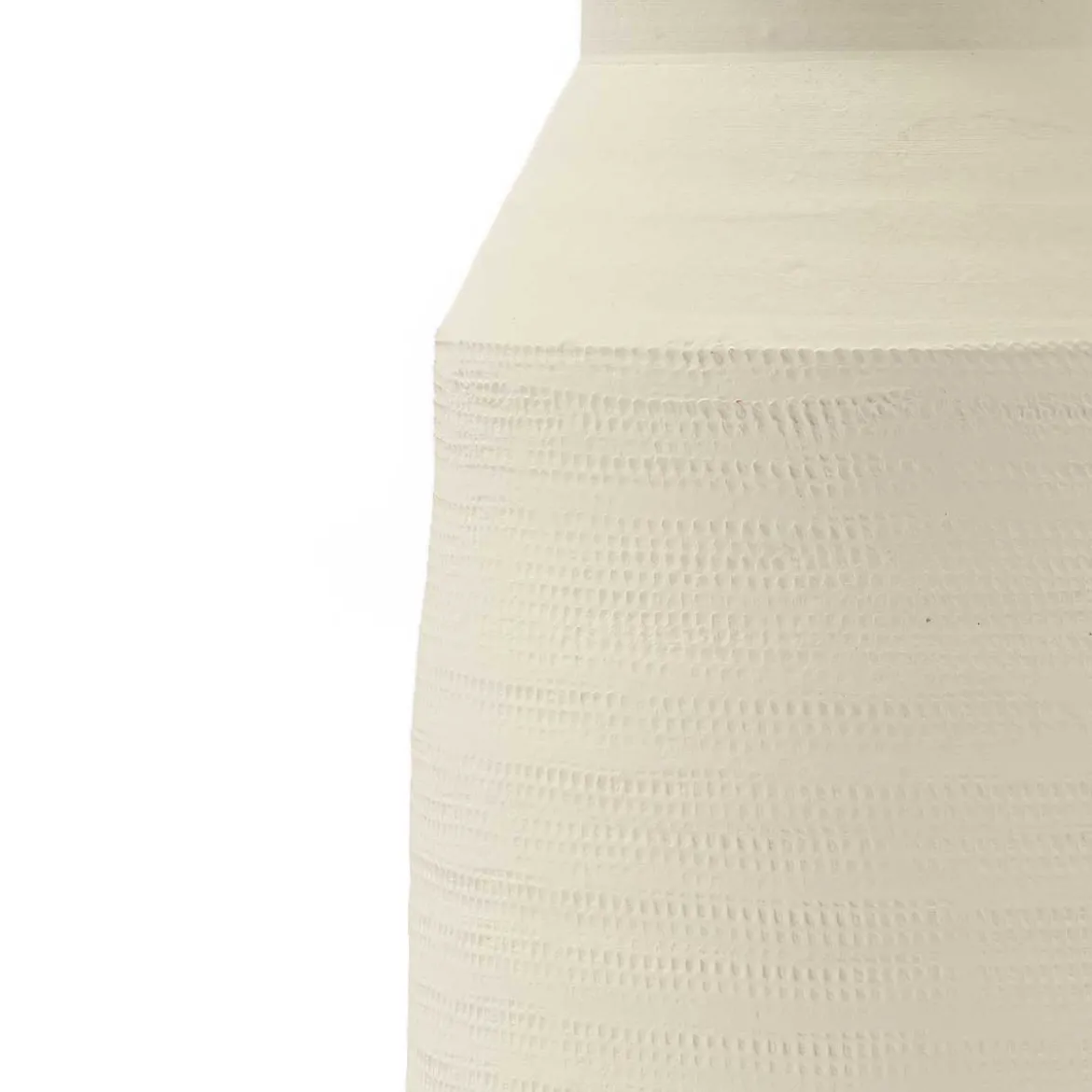 Jarrón Cerámica Caravane Beige 40Cm