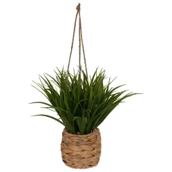 Jarrón colgante con planta artificial HERBE MODA