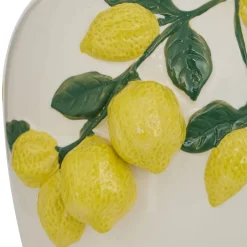 Jarrón con limones 3D FRUITY de cerámica 32cm