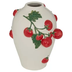 Jarrón con tomates 3D DELLA PASTA de cerámica 25.5