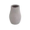 Jarrón Craft Rústico Gris 20Cm