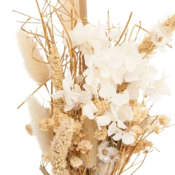 Jarrón De Cerámica Con Flores Secas 25cm