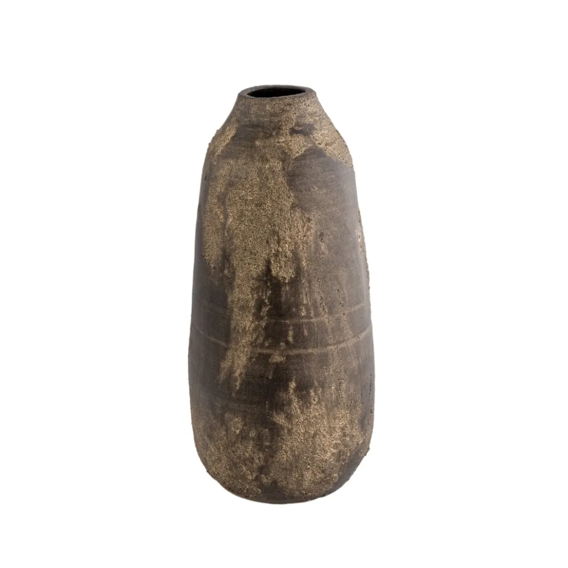 Jarrón De Cerámica Rustic Sand 40Cm