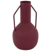 Jarrón De Metal Rojo Sylvain 20cm