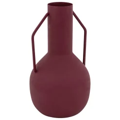 Jarrón De Metal Rojo Sylvain 20cm