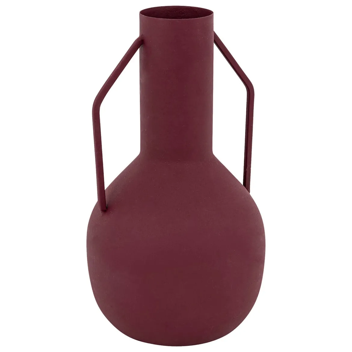 Jarrón De Metal Rojo Sylvain 20cm